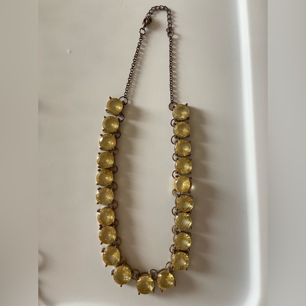 Stunning Gold Jewel Necklace 💛